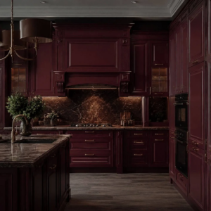 Кухня Burgundy Shadow